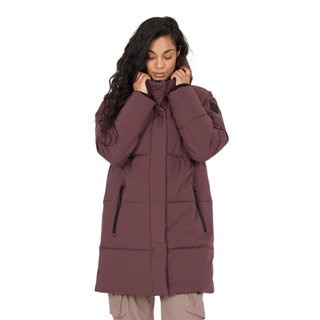 Whistler Winterjacke Greyston Long Puffer Jacket (warm, winddicht) violett Damen