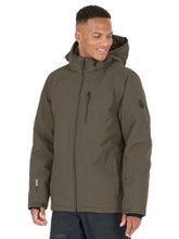 Whistler Winter Ski Jacket Drizzle Ski Jacket W-PRO 10000 (windproof, waterproof, thermal insulation) dark brown men's