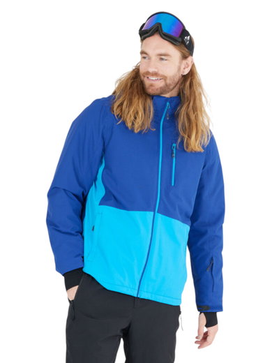 Whistler Winter-Skijacke Drizzle Ski Jacket W-PRO 10000 (winddicht, wasserdicht, wärmeisolierung) blau/hellblau Herren