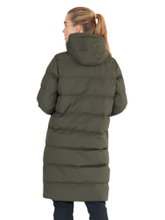Whistler Winter-Steppmantel Abella Long Padded (Kapuze, warm, atmungsaktiv) dunkelbraun Damen