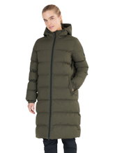 Whistler Winter-Steppmantel Abella Long Padded (Kapuze, warm, atmungsaktiv) dunkelbraun Damen