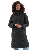 Whistler Adalee Long Puffer Winter Coat (warm, windproof, breathable) black ladies