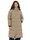 Whistler Adalee Long Puffer Winter Coat (warm, windproof, breathable) light brown ladies
