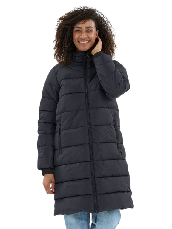 Whistler Winter-Steppmantel Amaret Long Puffer Jacket (warm, wasserdicht, winddicht) navyblau Damen