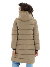 Whistler Winter Quilted Coat Amaret Long Puffer Jacket (warm, waterproof, windproof) light brown ladies