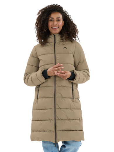 Whistler Winter-Steppmantel Amaret Long Puffer Jacket (warm, wasserdicht, winddicht) hellbraun Damen