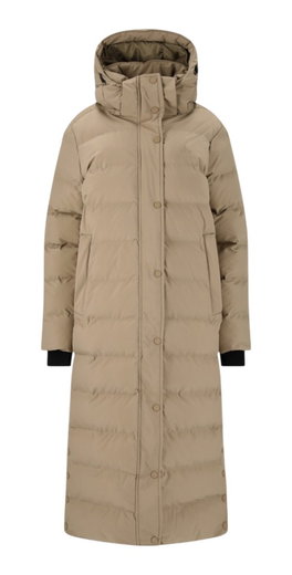 Whistler Winter-Daunenmantel Joan Long Puffer (warm, winddicht, wasserdicht) beige/braun Damen