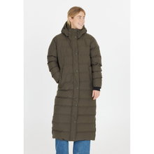 Whistler Joan Long Puffer Winter Coat (warm, windproof, waterproof) khaki green ladies