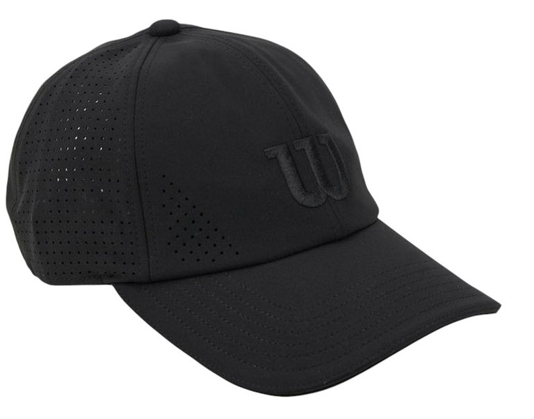 Wilson Basecap Active Perforated Classic (Tenniskappe) schwarz - 1 Stück
