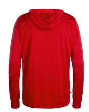 Wilson Sports Long Sleeve Shirt Fundamentals Hooded Red Men's