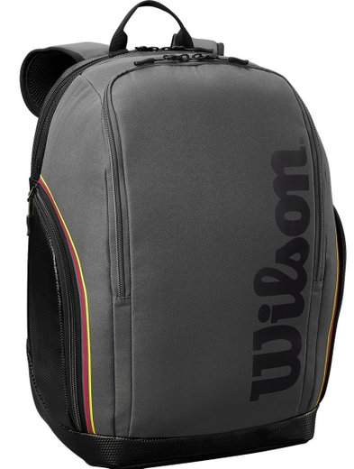 Wilson Padel-Rucksack Tour (Hauptfach, Schlägerfach) grau