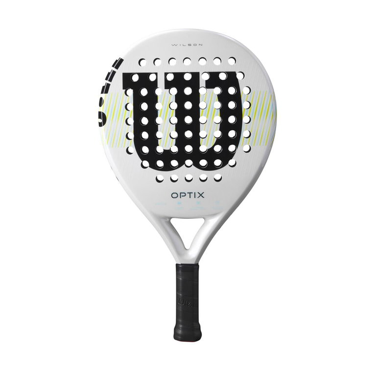 Wilson Optix V1 Padel Racket 355g/Round White