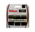 Wilson Overgrip Pro 0.6mm (Komfort/glatt/leicht haftend) schwarz 3er