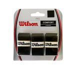 Wilson Overgrip Pro 0.6mm (Komfort/glatt/leicht haftend) schwarz 3er