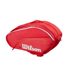 Torba na rakiety Wilson Racketbag 2025 Tour Padel (torba na rakiety, 2 główne komory) czerwona