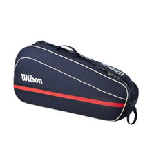 Torba na rakiety Wilson Racketbag Team Bag 2025 (torba na sprzęt, 1 główna komora) granatowa 3-osobowa