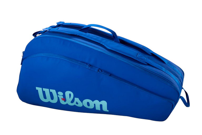 Wilson Racketbag Ultra V5 Tour (Racket bag, 2 main compartments, shoe compartment) 2025 electric blue 12-pack