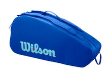Wilson Racketbag Ultra V5 Tour (Racket bag, 2 main compartments) 2025 electric blue 6-pack