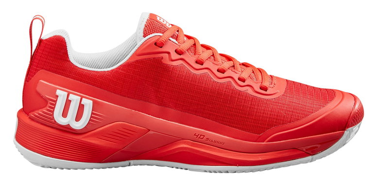 Wilson Tennisschuhe Rush Pro 4.5 Clay/Sandplatz 2025 rot Herren