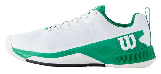 Wilson Tennisschuhe Rush Pro 4.5 Clay/Sandplatz 2025 weiss/grün Herren