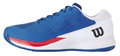 Wilson Tennisschuhe Rush Pro Ace Clay/Sandplatz (Stabilität, 2E/weit) 2025 blau/weiss Herren