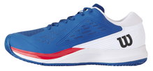 Wilson Tennis Shoes Rush Pro Ace Clay/Sand Court (Stability, 2E/wide) 2025 blue/white men's