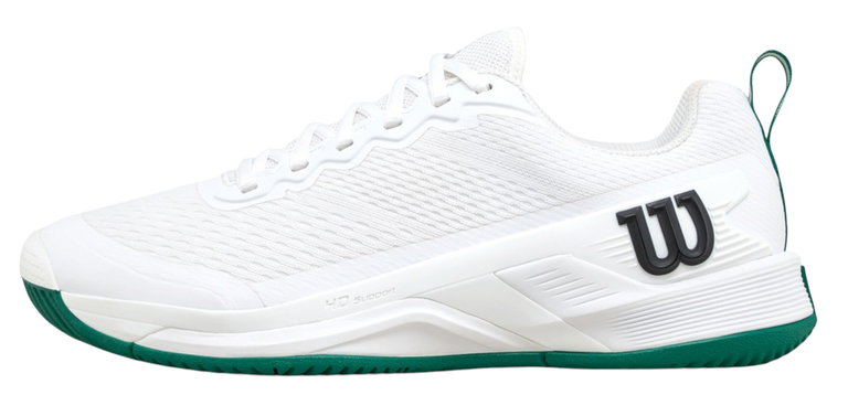 Wilson Tennisschuhe Rush Pro 4.5 Allcourt (Stabilität) 2025 weiss/grün Herren
