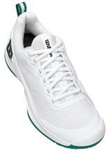 Wilson Tennis Shoes Rush Pro 4.5 Allcourt (Stability) 2025 white/green men's