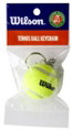 Wilson Schlüsselanhänger Mini-Tennisball Roland Garros gelb - 1 Stück