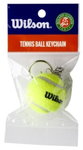Wilson Schlüsselanhänger Mini-Tennisball Roland Garros gelb - 1 Stück