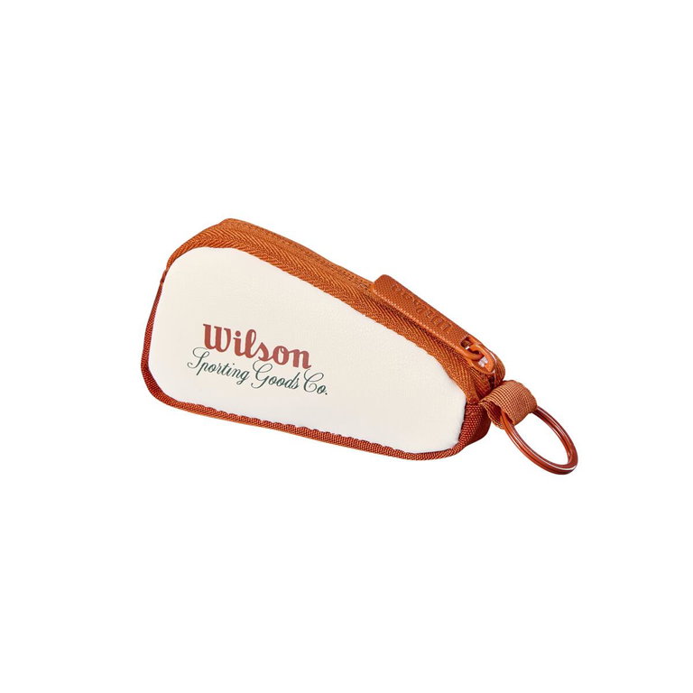 Wilson Schlüsselanhänger Mini Tennisasche Roland Garros 2026 cream/claybraun - 1 Stück