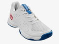 Wilson Tennisschuhe Rush Pro L Allcourt 2024 weiss/blau Kinder