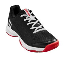 Wilson Tennis Shoes Rush Pro L Allcourt black/red Kids