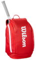 Wilson Tennis-Rucksack Super Tour (Hauptfach, Schlägerfach) 2025 rot
