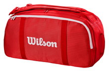 Wilson Tennis Bag Super Tour Coaches Duffel - red