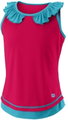 Wilson Tennis-Tank Competition II pink/blau Mädchen