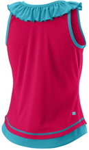 Wilson Tennis Tank Competition II Pink/Blue Girls