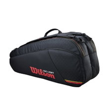 Wilson Tennis Racket Bag Pro Staff Classic (Racket Bag, 2 Main Compartments) 2026 black 6-pack