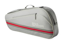 Wilson Tennis Racket Bag Team (Racket Bag, 1 Main Compartment) 2025 Grey 3-Pack