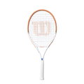 Wilson Kinder-Tennisschläger Roland Garros Elite 25in (9-12 Jahre) 2026 weiss/braun - besaitet -