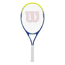 Wilson Tennisschläger Impact 112in/277g/Freizeit 2026 blau/gelb - besaitet -