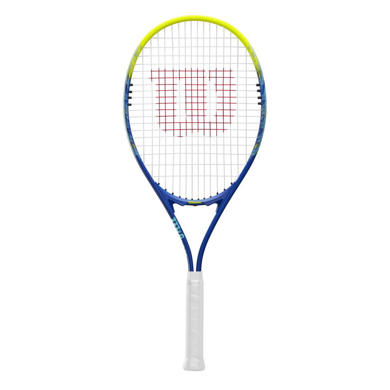Wilson Tennis Racket Impact 112in/277g/Recreational 2026 blue/yellow - strung -