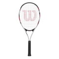 Wilson rakieta tenisowa Fusion XL 112in/274g/Rekreacyjna biała/czarna/czerwona - naciągnięta -