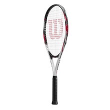 Wilson Tennisschläger Fusion XL 112in/274g/Freizeit weiss/schwarz/rot - besaitet -