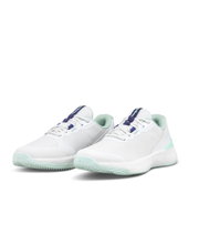 Buty tenisowe Wilson Intrigue Pro Clay/Sandplatz 2026 białe/mintowe/niebieskie damskie