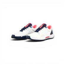 Buty tenisowe Wilson Intrigue Tour Allcourt 2025 białe/granatowe/czerwone damskie