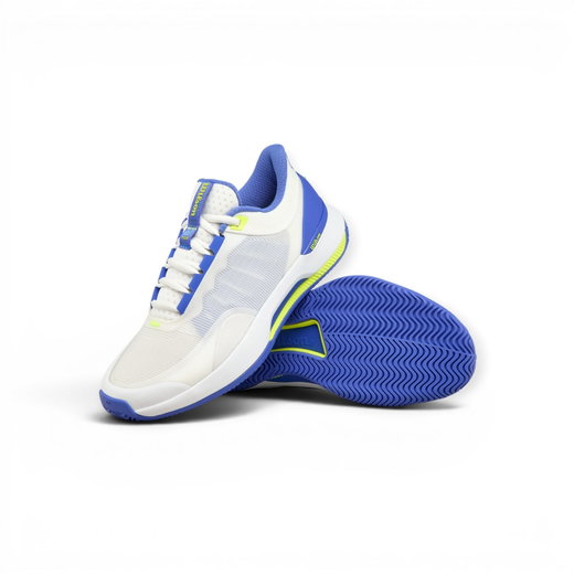 Wilson buty tenisowe Intrigue Tour Allcourt 2025 białe/niebieskie/lime damskie