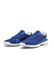 Buty tenisowe Wilson Rush Lite 5.0 na nawierzchnię ceglaną/piaskową niebiesko-białe męskie