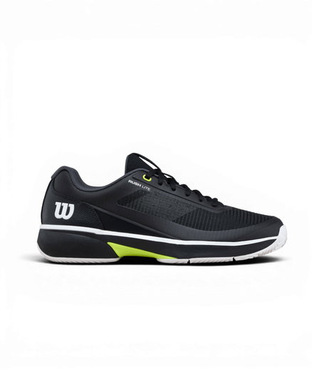 Wilson Tennisschuhe Rush Lite 5.0 Clay/Sandplatz schwarz/weiss/gelb Herren