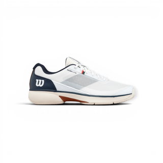 Wilson Tennis Shoes Rush Lite 5.0 CLC Allcourt white/navy blue Men's